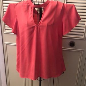 Maurice’s coral blouse